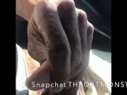 Car jerk off after gym