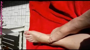 Nackte Füße einer MILF ** Barefoot **