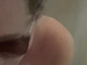 Head Over the Bed Blowjob 12/16