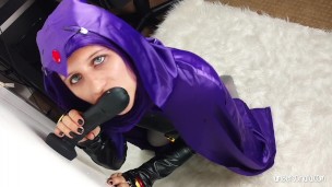 Raven Practices For Cyborgs Big Cock (Teen Titans Parody)