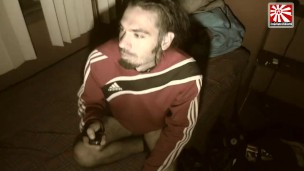 Punk Rock Guy Eating His Own Cum Show with urethra Close Up Zoom 9/19/2017