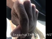 Jerking off before gym.