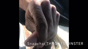 Jerking off before gym.