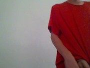 shaking my cock before work lol lookin ass