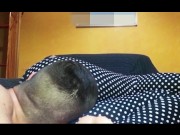 Girl stinky farts on man face (Old video) 13/16