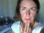 Camilla Moon - Sperm on my face. 13/16