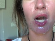 Camilla Moon - Sperm on my face. 2/16