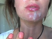 Camilla Moon - Sperm on my face. 5/16