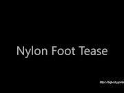 nylon foot fetish