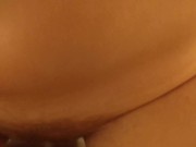Fucking, toys, buttplug, orgasm + creampie ending 4/16