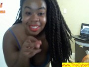 Cami Creams - kitchen naked panties tshirt twerking no bra cellulite ass 2/16