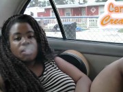 Smoking Playing With My Wet Pussy In The Car - Cami Creams 6/16