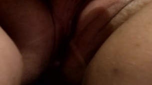 BBW pissing after a lot of coffee