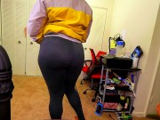 Teacher In Ripped Yoga Pants Humiliates & Fucks Her Horny Step-son -Jade J- 5/16