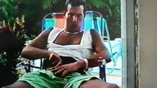 Exclusive XXX Celebrity Sex Tape - Supermodel Cory Jerking off his Big Cock