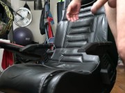 AMATEUR MARRIED COUPLE FUCK HARD ON GAMING CHAIR! 4K CLOSEUP FUCK! 16/16