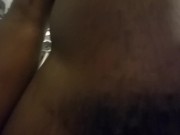My head gets extra sensitive when i cum.