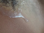Camilla Moon - sperm on my hairy pussy after camshot 15/16