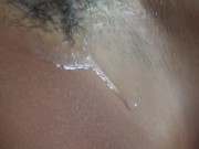 Camilla Moon - sperm on my hairy pussy after camshot 16/16