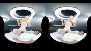 The first VR porn in space with Patty Michova, Vanessa Decker and Blanche