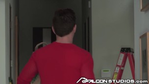 FalconStudios Alex Mecum Makes Dustin Blow his Load!