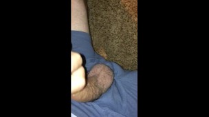 Daddy beating it