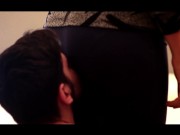 Girl Stinky farts in Man Face pt8 4/16