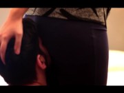 Girl Stinky farts in Man Face pt8 6/16