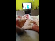 Little play with my big cock 3/16