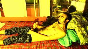 Self Cumshot Straight to the Mouth / Male Solo Cum Eating