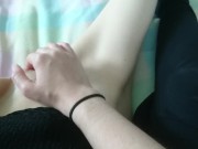 lesbian touches her girlfriend until she cums hard part 2 6/16