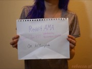 Reddit AmA November 22nd 7/16