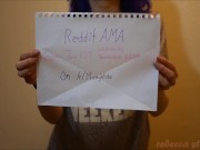 Reddit AmA November 22nd 8/16