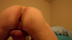moms dildo in his ass