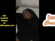 Hotel Pink Pussy Play in Black Dress - Cami Creams 4/16