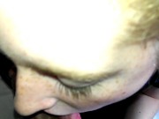 Freckled Blonde Sucking My BBC & Swallows Every Drop Of My Hot Cum 1/16