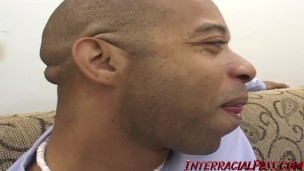 Young blonde Courtney Simpson goes for Big Black Cock