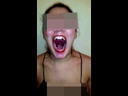 Girl Huge Mouth & Long Tongue 12/16