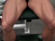 Working Legs In The Gym Pro Workout
