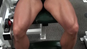 Working Legs In The Gym Pro Workout