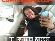 Cute Face Ebony BBW - Cami Creams 14/16