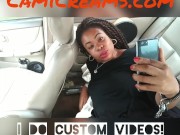 Cute Face Ebony BBW - Cami Creams 15/16