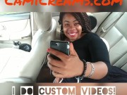 Cute Face Ebony BBW - Cami Creams 7/16