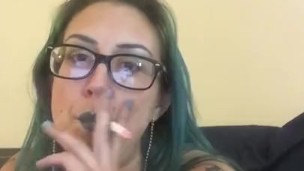 Hot Girl Smokes and Verbally Humiliates You