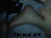 Jacking off