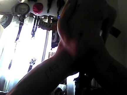 Solo male punk fucking myself