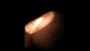 Friend videos inserting a large dildo