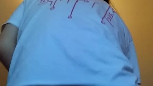 Trans Girl Plays With Dildo