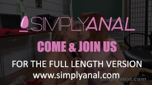 Simplyanal -  Lesbian anal for hot girlfriend Ivana and Rebeca