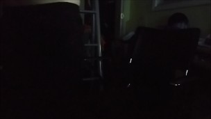 Muscular Russian hunk rubs his cock and balls in his room